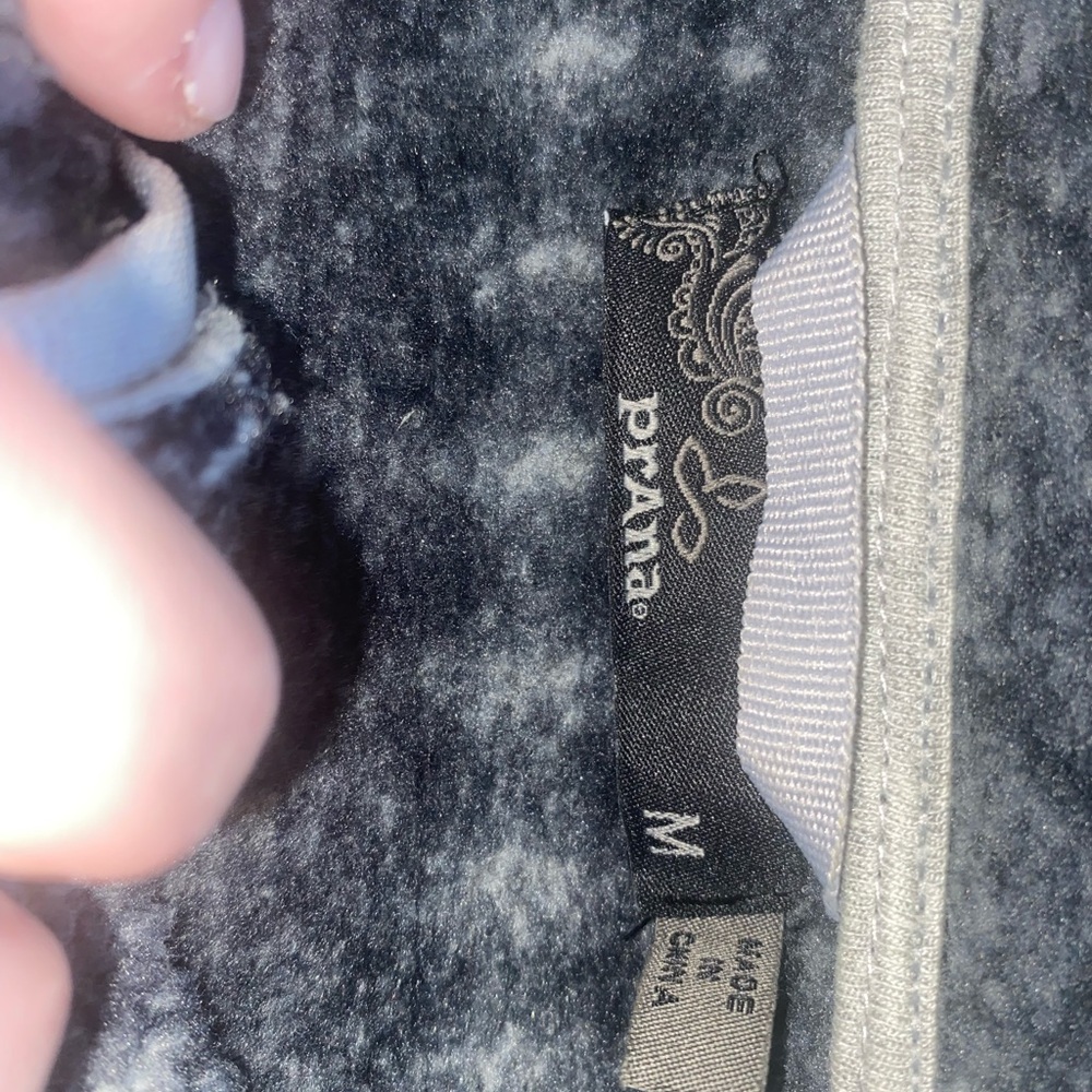 Prana Medium Patterned Zip-Up Jacket - image 5